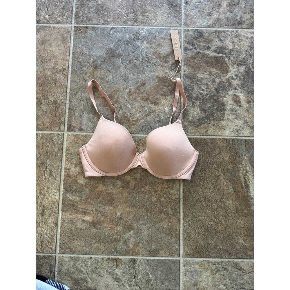 Skims Fits Everybody T-shirt Demi Bra Ochre 32C